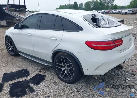 2016 Mercedes-Benz Gle 450 Amg Coupe 4Matic из США, поврежденный, VIN 4JGED6EB2GA047828